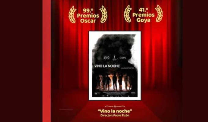 “Vino la noche” representará al Perú en los Premios Óscar y Goya 2027