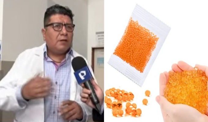 ¡Cuidado con las bolitas de hidrogel! Pediatra advierte que pueden causar obstrucción intestinal