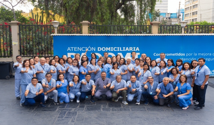 EsSalud: PADOMI superó las 250 mil atenciones domiciliarias en terapia física y rehabilitación a adultos mayores