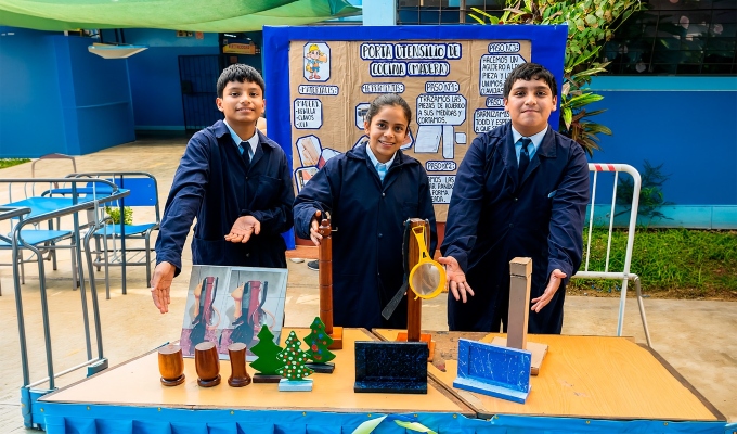 Proyecto de ciencia y tecnología alistan escolares de todo el país