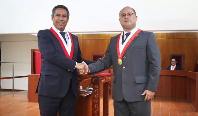 Pedro Hernández Chávez fue elegido nuevo presidente del Tribunal Constitucional