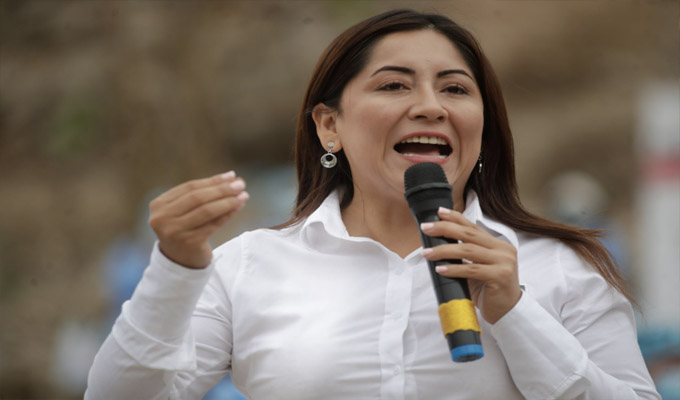 Excongresista Kelly Portalatino señala que llegó a una “conciliación” con el ciclista que atropelló