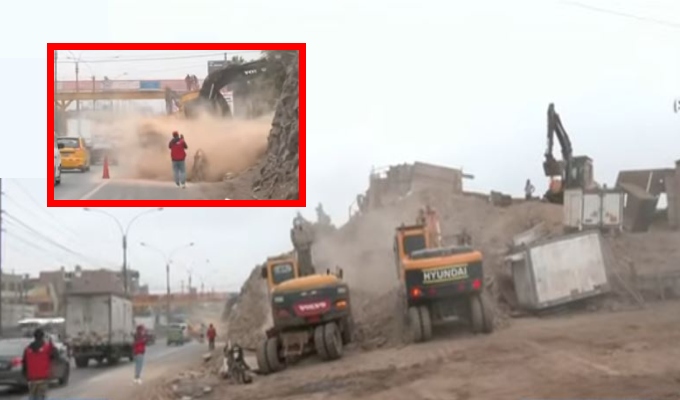 Realizan demolición de casas y recuperación de espacios públicos en Puente Piedra