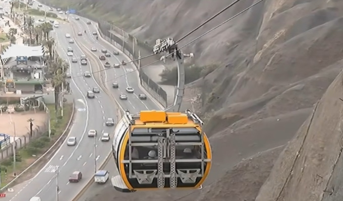 Teleférico de Miraflores entra en etapa de pruebas y proyecta pasajes de hasta S/20