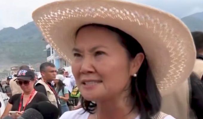 Keiko Fujimori pide al Congreso acelerar facultades legislativas para enfrentar la criminalidad
