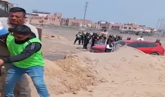 ¿Intervención irregular? Cuestionan operativo policial en el aeródromo de San Bartolo