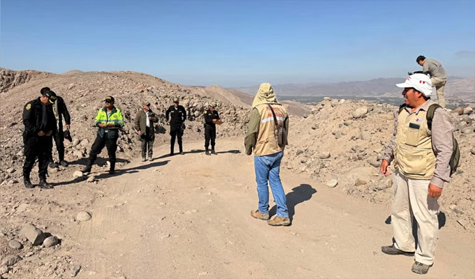 Ica: mineros ilegales habrían ocasionado daños en las Líneas de Nasca del sector de Mollaque