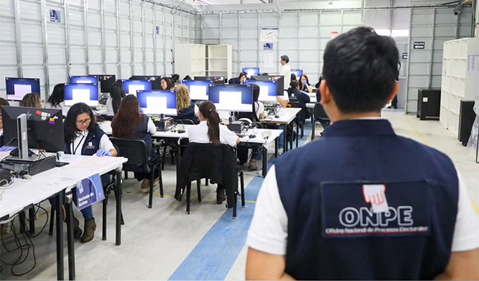 ONPE inició impresión de actas para elecciones regionales y municipales del 4 de octubre