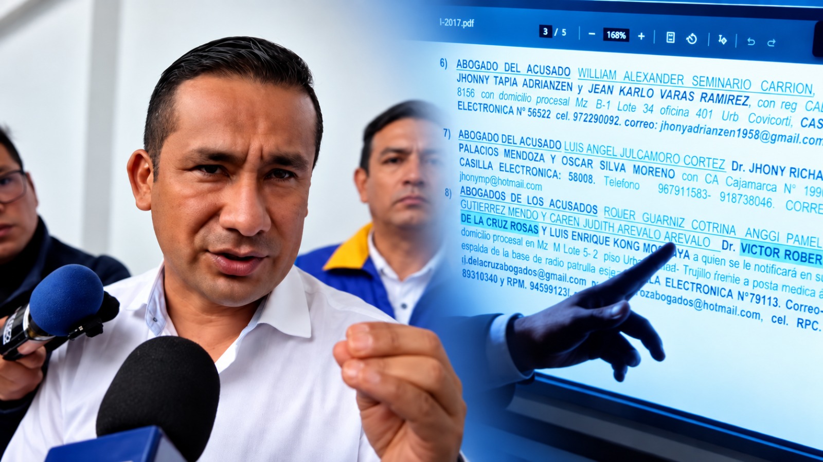 Exabogado de “Los Pulpos” quiere ser alcalde de Trujillo: postula por el partido Podemos Perú
