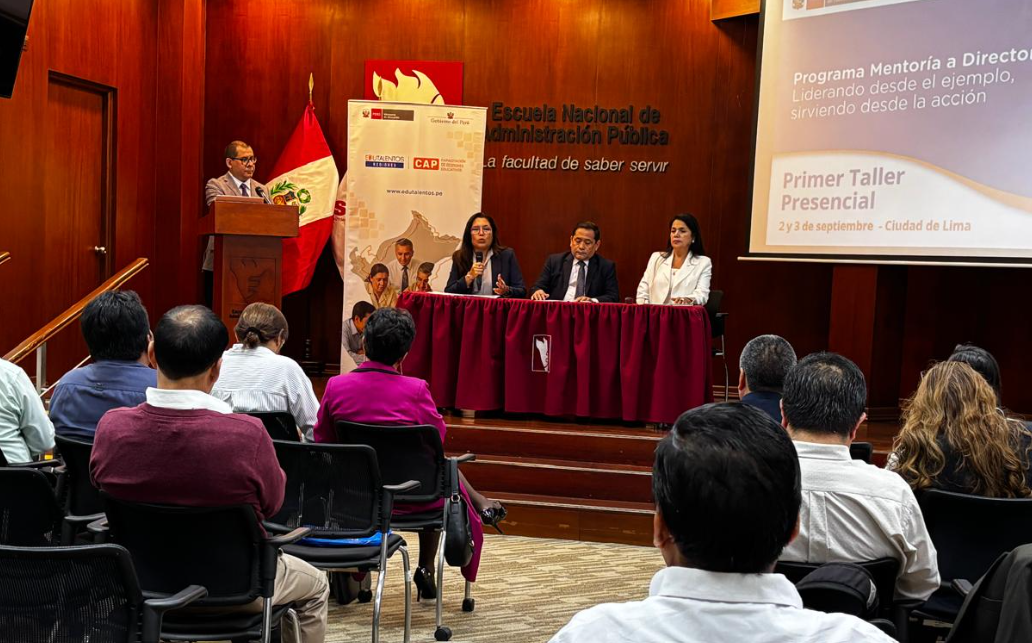 Minedu y Servir unen esfuerzos para fortalecer la capacidad de decisión de DRE y UGEL en todo el país