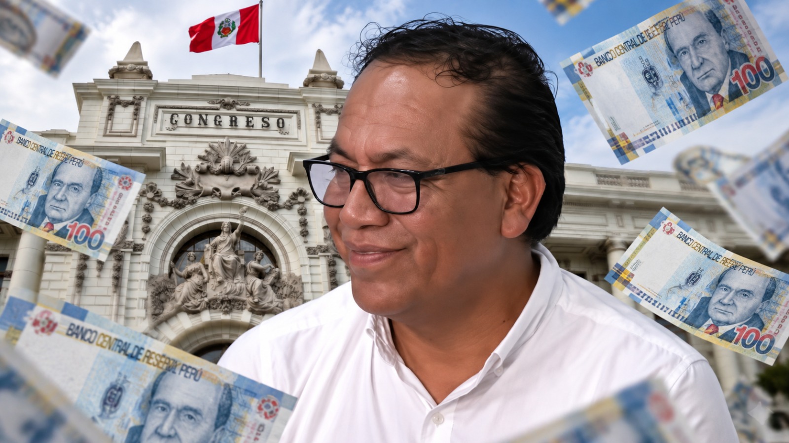Roberto Sánchez percibe más de S/20 mil mensuales como jefe de gabinete en el Congreso