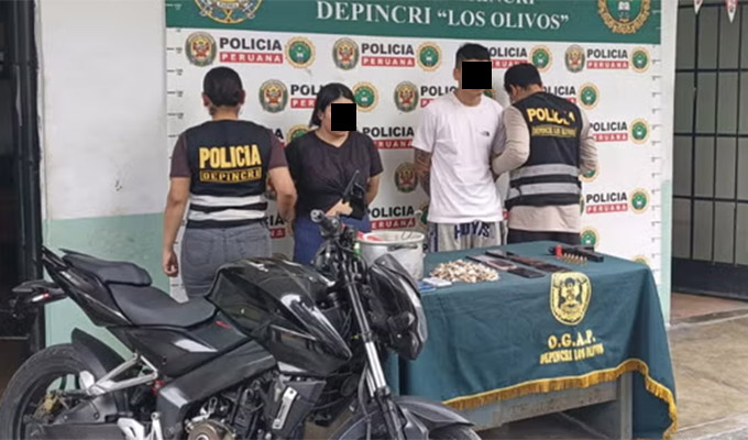 Los Olivos: capturan a dos personas que cobraban cupos a transportistas de Lima Norte