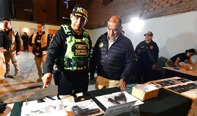 Ministro Astudillo: Todos los días se realizan operativos para sacar de circulación armas de fuego