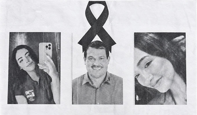 Dejan arreglo fúnebre y nota con amenaza en vivienda de candidato a la alcaldía de Santa Anita