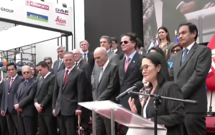 Keiko Fujimori inaugura feria minera y destaca inversión sostenible en el Perú