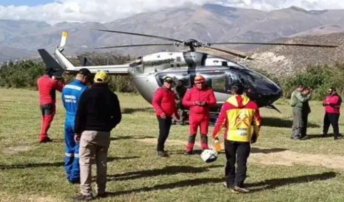 Hallan sin vida a turista francés que desapareció tras realizar parapente desde el nevado Alpamayo