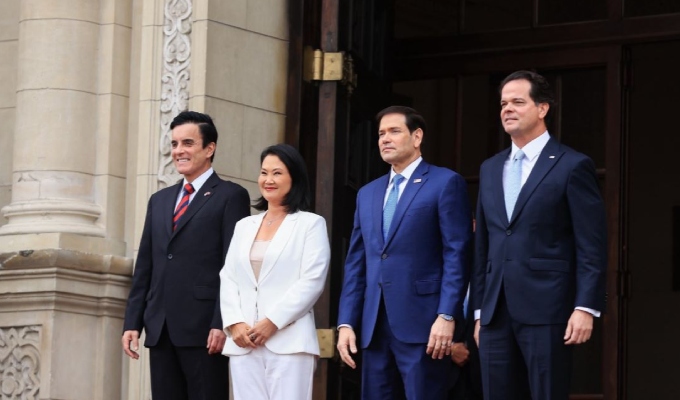 Keiko Fujimori anuncia el ingreso de Perú al Escudo de las Américas: "empieza una nueva era"