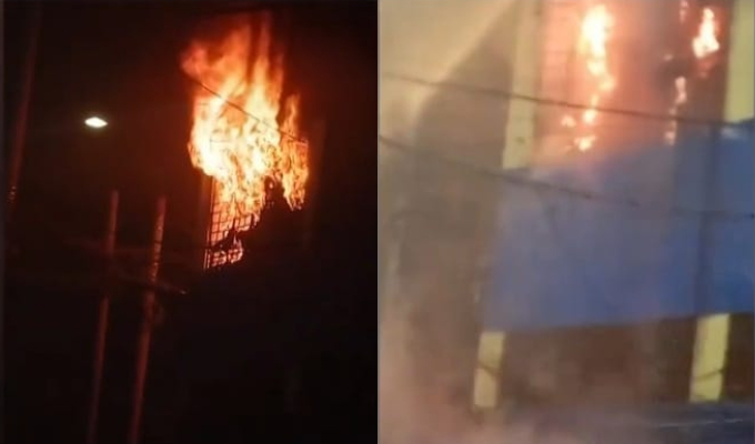 La Victoria: incendio deja daños materiales en tiendas de una galería en Gamarra