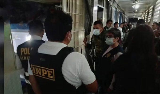 Operativo en penal de Chimbote: encuentran presunta nota extorsiva dentro de una celda