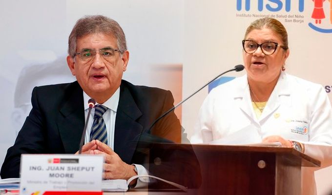 Ministro de Trabajo destaca designación de Zulema Tomás en EsSalud: “Es una persona con mucho éxito”