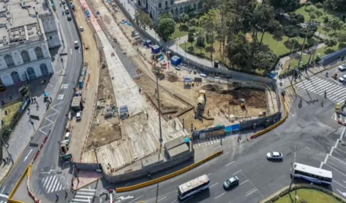 Estación Central de la Línea 2 ya tiene lista su estructura y se conectará con el Metropolitano