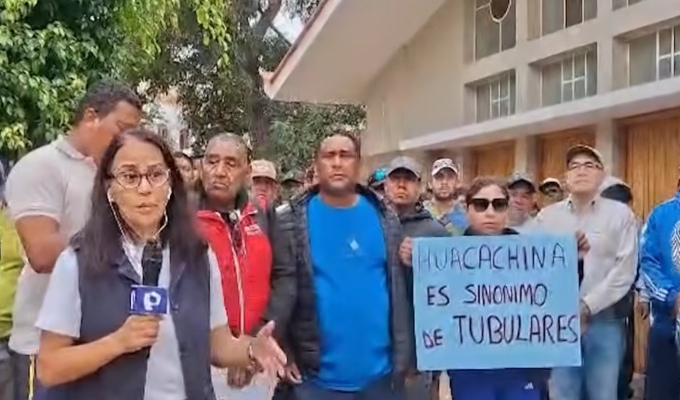 Conductores de tubulares anuncian paro indefinido en Huacachina por suspensión del servicio