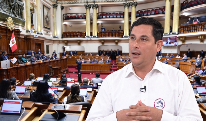 César Combina critica a la Cámara de Diputados: “Tiene un carácter obstruccionista”