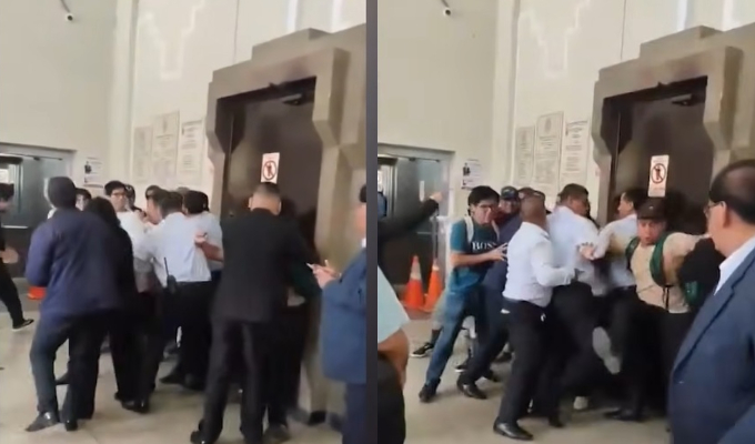 Disputa por rectorado de la UNI desata enfrentamiento dentro de sede universitaria