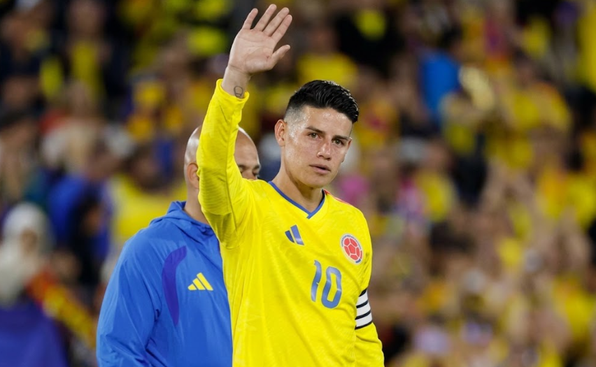 James Rodríguez anuncia su retiro de la selección de Colombia