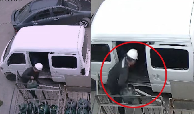 Falso trabajador roba casi 20 balones de gas de un grifo en Lurín