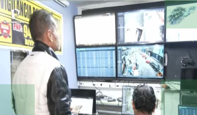 SJM: vecinos organizados instalan centro de vigilancia con 1,200 cámaras