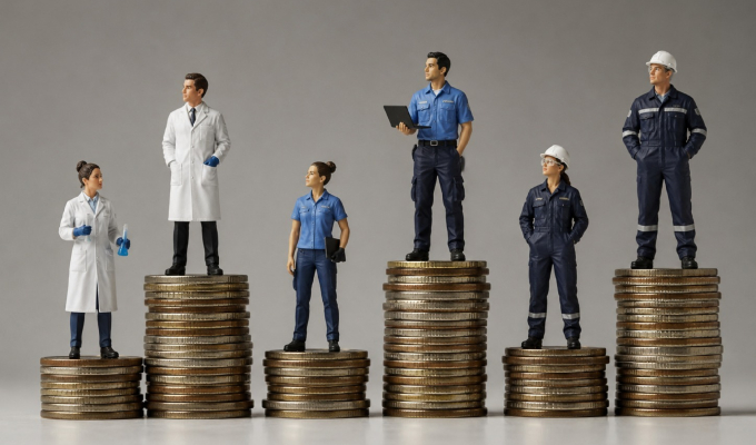 Formación técnica gana valor, pero brecha de ingresos entre hombres y mujeres bordea el 30%