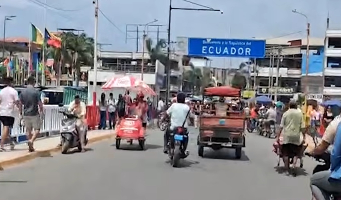 Ecuador restringe paso fronterizo entre Aguas Verdes y Huaquillas durante dos semanas