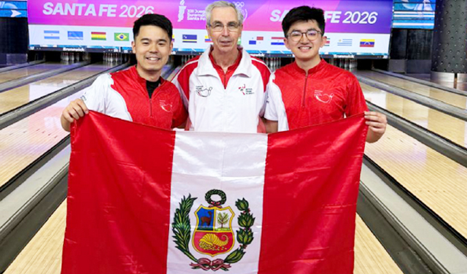 Adrián Tokashiki y Alejandro Ishikawa conquistan el oro en Santa Fe 2026 en bowling