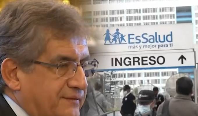 Ministro advierte grave déficit en EsSalud y cuestiona gestión de los últimos años