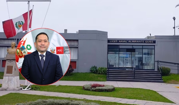 Luis Alemán Nakamine es designado director del Liceo Naval Almirante Guise