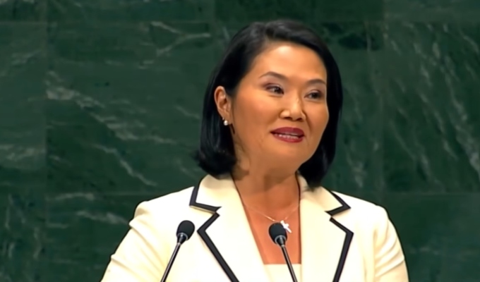 Fujimori en Asamblea General de la ONU: alerta sobre avance de organizaciones criminales en Perú