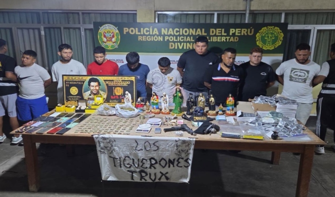 PNP y FBI intervienen inmueble en Huanchaco y capturan a nueve ecuatorianos