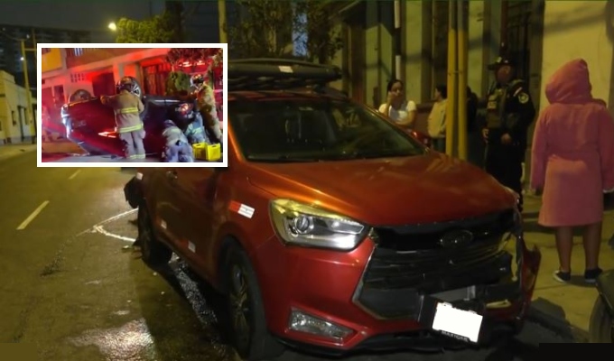 Tres accidentes marcaron la madrugada limeña: una persona falleció y dos resultaron heridas