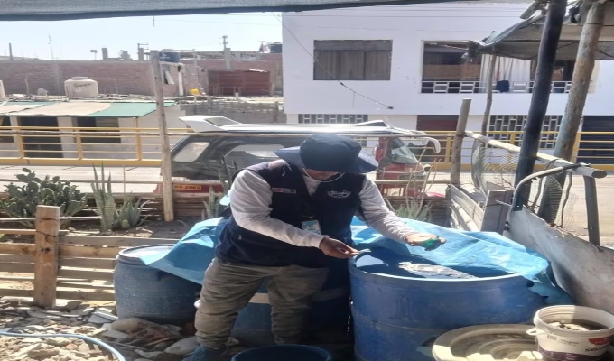 Refuerzan lucha contra el dengue en Pisco: personal de salud realiza acciones de prevención
