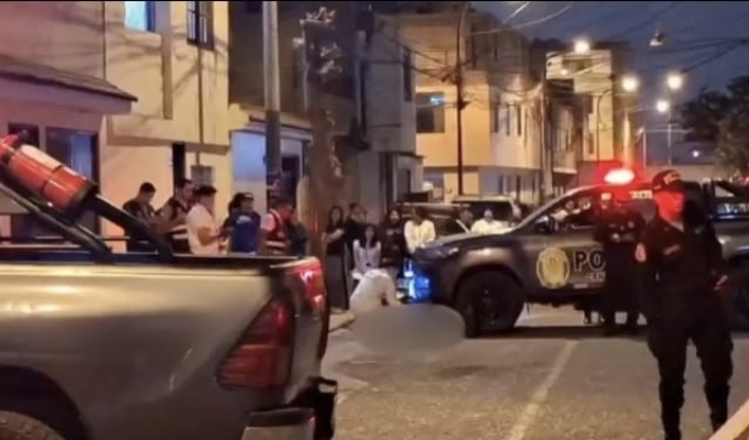 Callao: asesinan de al menos 8 balazos a padre de familia frente a su esposa e hijos