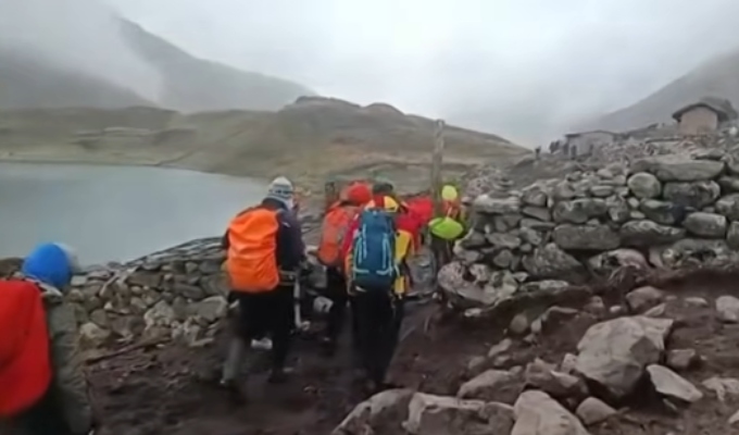 Buscan a montañista australiano desaparecido en la Cordillera Huayhuash
