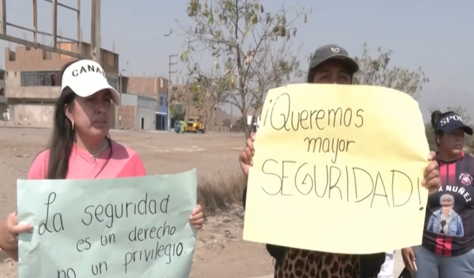 Vecinos de Carabayllo denuncian robos y exigen mayor seguridad
