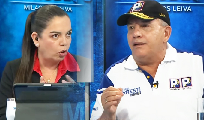 Daniel Urresti arremete contra Rafael López Aliaga en la recta final de la campaña