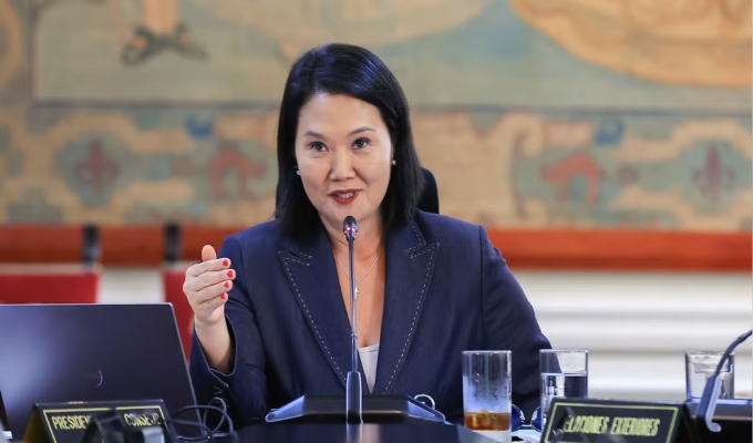 Keiko Fujimori resalta coordinación con el FBI para enfrentar a bandas criminales
