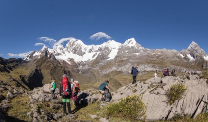 Suspenden temporalmente búsqueda de turista australiano desaparecido en la Cordillera Huayhuash