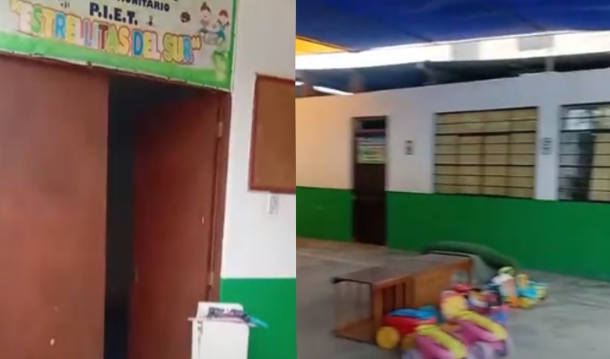 Delincuentes ingresan a colegio de SJM: roban material escolar y mochilas de emergencia