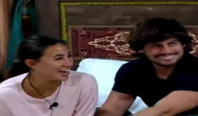 Samahara Lobatón y Renato Rossini sorprenden con beso en “El Sultanato”