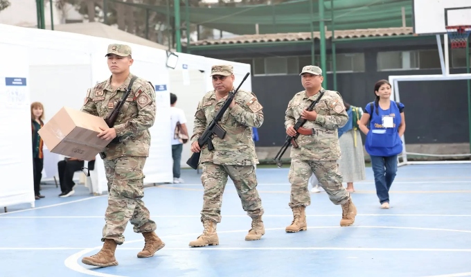 Fuerzas Armadas movilizarán 41 mil efectivos para custodiar jornada electoral