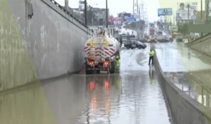 ¡Atención conductores! Bypass de Villa María del Triunfo vuelve a inundarse y permanece cerrado
